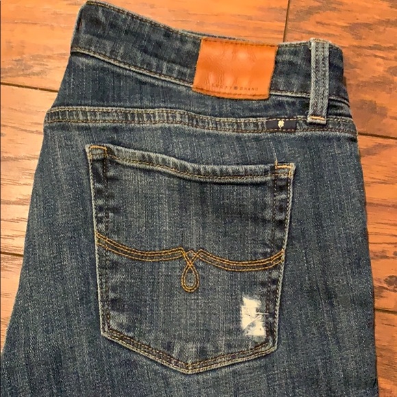 ⭕️Lucky Brand Lolita Capris Sz 6 - Picture 8 of 8